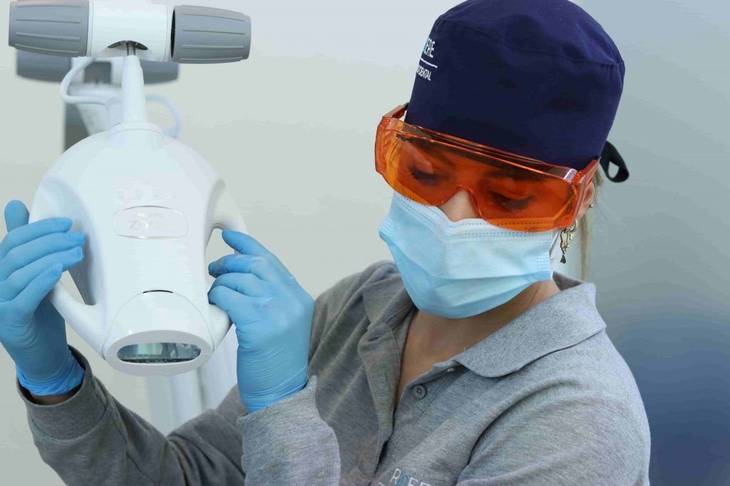 Dra. Mayka González blanqueamiento