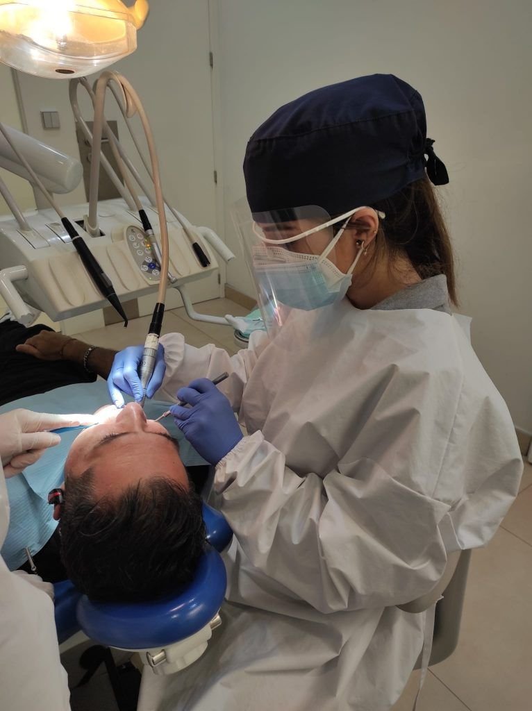 Dra. Mayka González con tratamiento